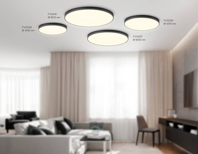 Потолочный светильник Ambrella Light Orbital Air Alum FV5537