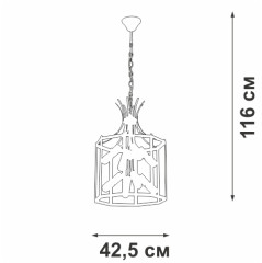 Подвесная люстра Vitaluce V3926-1/8