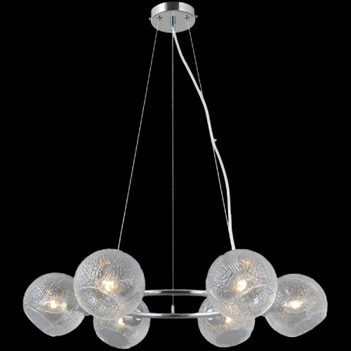 Подвесная люстра Illumico IL0728-6PSQ-24 CR ARIES