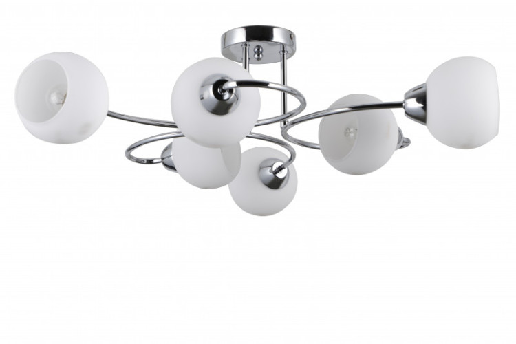 Люстра на штанге Natali Kovaltseva 81401/6C CHROME