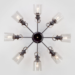 Люстра на штанге Eurosvet 70111/8 черный