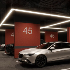 Линейный светильник (в комплекте прямые соединители 2шт и сетевой кабель 2м) Novotech Over Bits 359828