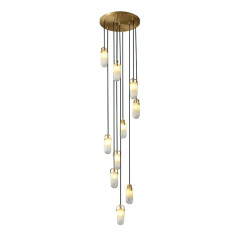 Подвесной светильник MT9056-10H brass
