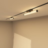Трековый однофазный светильник Denkirs Strom DK6438-BK
