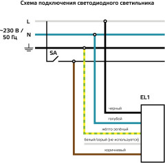 Светодиодная панель Gauss Mir G1-A0-00070-01GA2-4003040