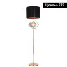 Торшер Lumina Deco Fabi LDF 5529 F.GD+BK