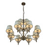 Подвесная люстра iLamp Olivia 82336/8+4 CR