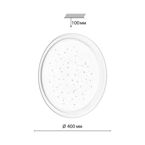 Настенно-потолочный светильник Sonex Pale Jolly 7774/DLN