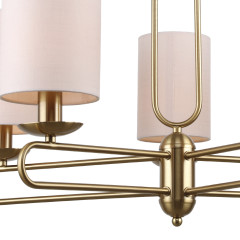 Люстра на штанге Escada Eclipse 10166/5PL Brass