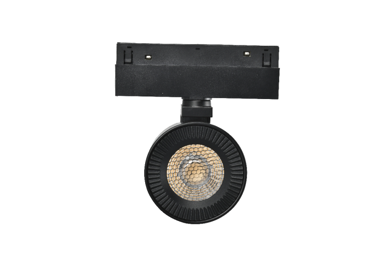 Трековый магнитный светильник iLedex Vision 4822-010-D82-12W-38DG-3000K BK (WALL WASHER)