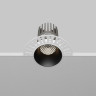 Встраиваемый светильник Maytoni Technical Dip DL124-10W-4K-TRS-B