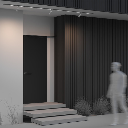 Уличный трековый светильник Maytoni Focus Led Elasity IP O-TR01-1-S-8WW3K