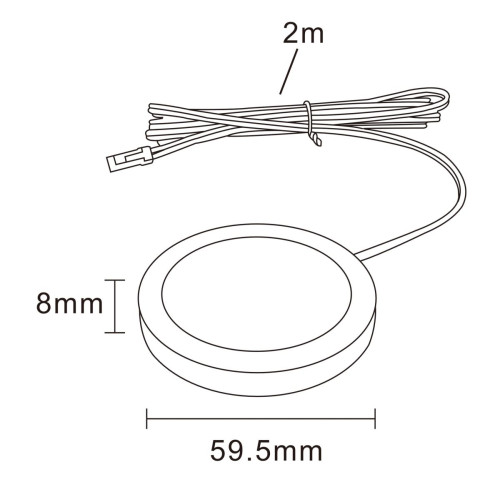 Накладной мебельный светильник Lightstar Mobiled 036230