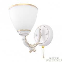 Бра Arte Milano 342837/1W WT+G