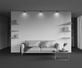 Трековый магнитный светильник Maytoni Alfa S TR132-4-7W-DS-B