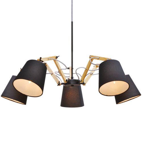Подвесная люстра Arte Lamp Pinocchio A5700LM-5BK