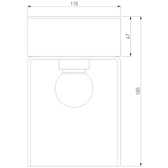 Уличный потолочный светильник Elektrostandard Atrani 35085/F черный 4690389193682 a062521
