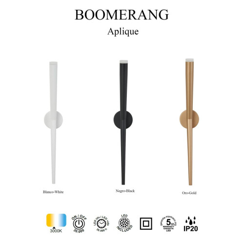 Настенный светильник Mantra Boomerang 9236
