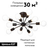 Потолочная люстра Vitaluce V4261-1/10PL