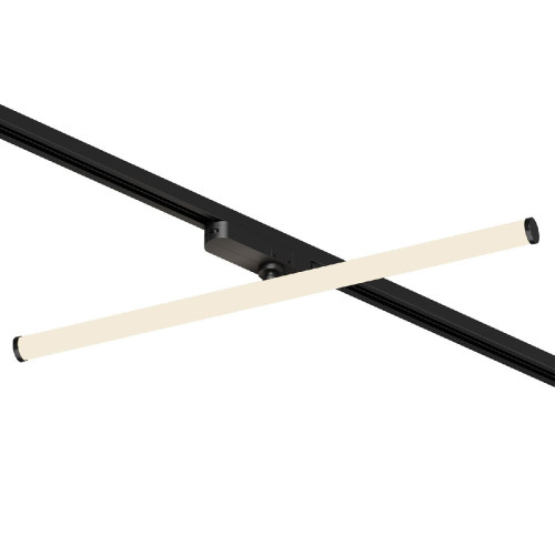Трековый однофазный светильник Denkirs Strom DK6638-BK