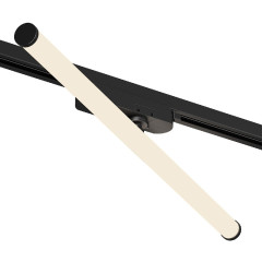 Трековый однофазный светильник Denkirs Strom DK6638-BK