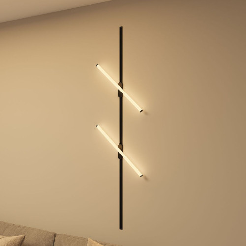 Трековый однофазный светильник Denkirs Strom DK6638-BK