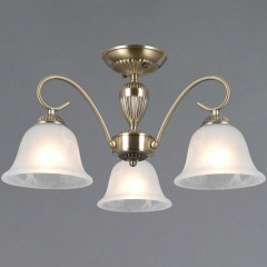 Люстра на штанге Illumico IL0696-3ASQ-25 AB AREZZO