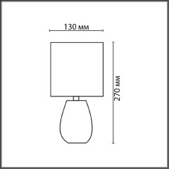 Настольная лампа Lumion County Asela 8159/1T