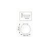 Потолочный светильник Lightstar Grazia 608616