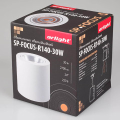 Накладной светильник Arlight SP-FOCUS-R140-30W Day White 021428