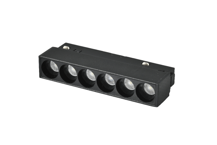 Трековый магнитный светильник iLedex Vision 4822-002-L120-6W-38DG-4000K-BK