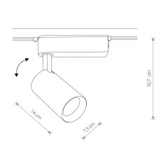 Люстра-вентилятор Mantra Slim Fan 9008
