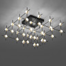 Потолочный светильник Molecular 36 black/gold