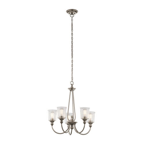 Подвесная люстра Kichler Waverly KL-WAVERLY5-CLP
