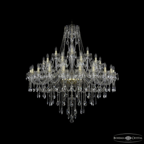 Подвесная люстра Bohemia Ivele Crystal 1415/20+10+5/460 G