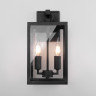 Уличный настенный светильник Elektrostandard Candle 35150/D черный 4690389182464 a058260
