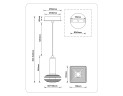 Подвесной светильник Ambrella Light High Light Crystal LH31003