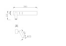 Настенный светодиодный светильник Maytoni Comodo C031WL-L8W3K