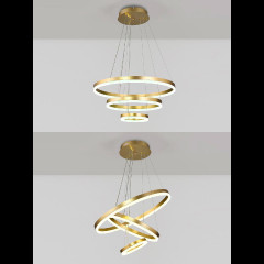 Подвесная люстра Natali Kovaltseva Oreol LED LAMPS 81279