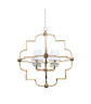 Подвесная люстра Lumina Deco Baltimore LDP 8020-4 GD+WT