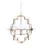 Подвесная люстра Lumina Deco Baltimore LDP 8020-4 GD+WT