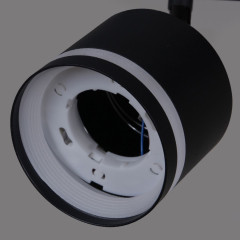 Люстра на штанге Reluce 78730-0.3-08 GX53 BK+WOOD