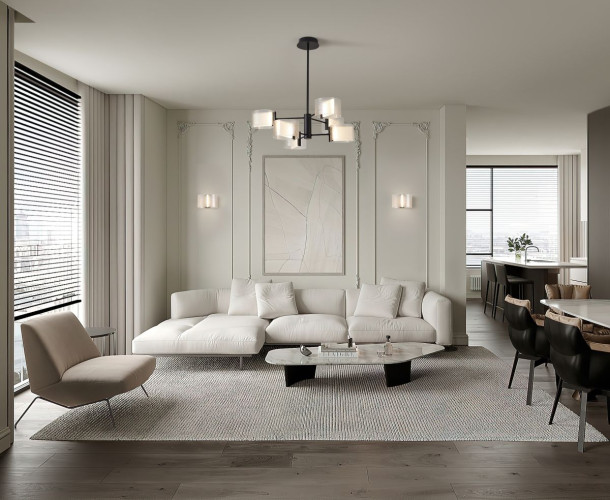 Люстра на штанге Freya Ice FR5541CL-L30B