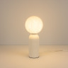 Настольная лампа Arlight SP-SILKA-TAB-R150-6W Warm2700 (WH, 330 deg, 230V, TOUCH-DIM) (IP20, Натуральный шелк) 056890