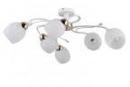 Люстра на штанге Natali Kovaltseva 81403/6C MATT WHITE
