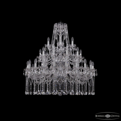 Подвесная люстра Bohemia Ivele Crystal 1413/20+10+5/360/3d Ni