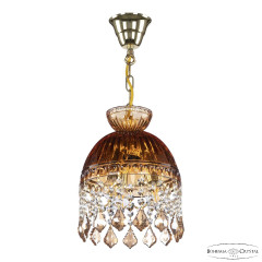 Подвесной светильник Bohemia Ivele Crystal 5478/22 G Amber/M-1G Leafs K721