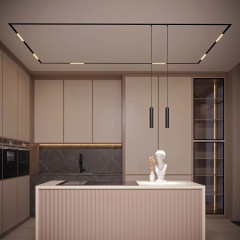 Трековый магнитный светильник Arlight MAG-ORIENT-FLAT-L690-24W Day4000 (BK, 100 deg, 48V) (IP20 Металл) 035567(1)