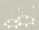 Комплект подвесного светильника Ambrella Light Techno Ring XR92081005 (A9208x2, C9236, C9231, N8477)