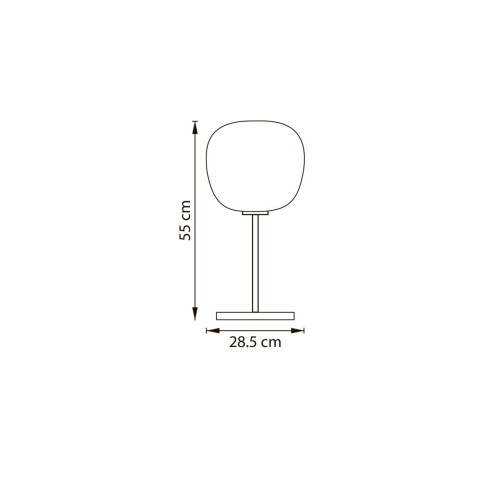 Настольная лампа диммируемая Lightstar Grazia 608916